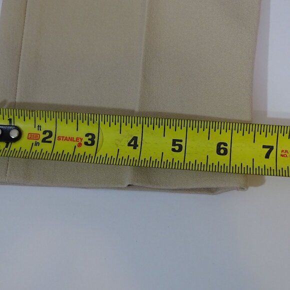 Talbots Women Slimming Heritage Khaki Beige Pants Size 4 Stretch Slim Leg NEW - Picture 14 of 14